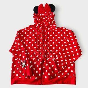 Disney Parks Minnie Mouse Hoodie Sweatshirt L